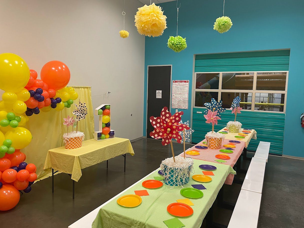 Kid's birthday party zone